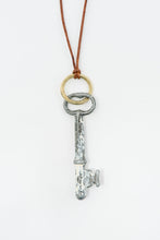 Load image into Gallery viewer, French Key on Fine Leather
