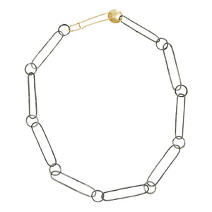 Chain Link Choker 14k Gold