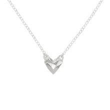 Load image into Gallery viewer, Heart of Silver with Diamond