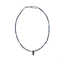 Load image into Gallery viewer, Lapis Choker with Amylum Star