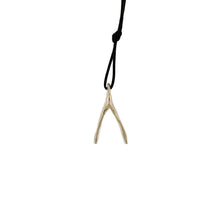 Load image into Gallery viewer, Petite Wishbone on Leather